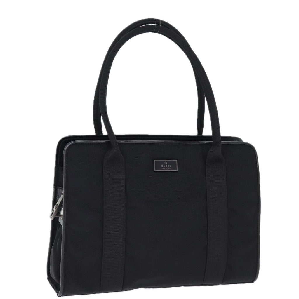 GUCCI Hand Bag Nylon Black 000 0835 bs14192