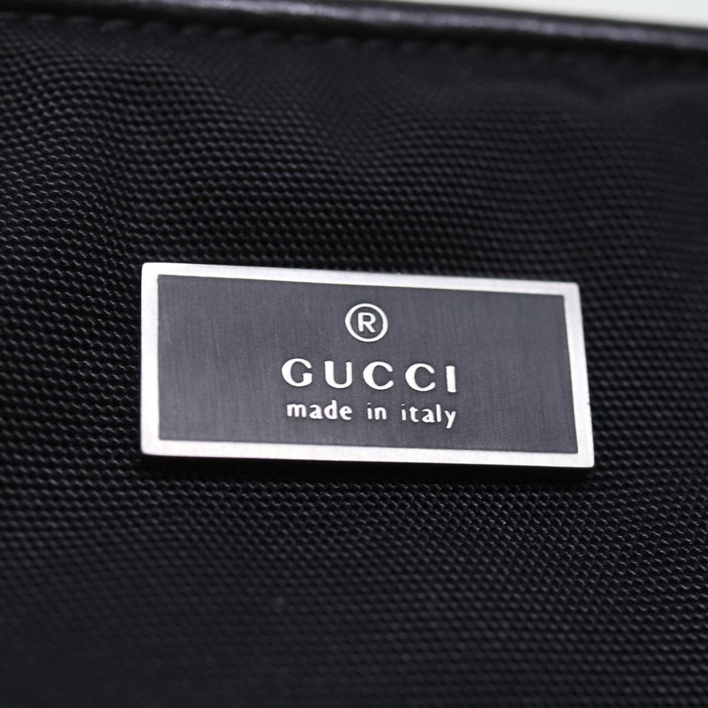 GUCCI Hand Bag Nylon Black 000 0835 bs14192