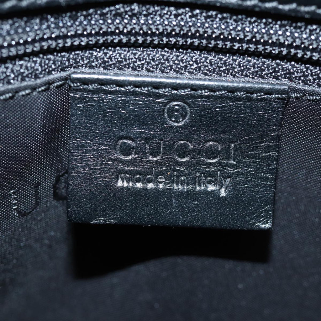 GUCCI Hand Bag Nylon Black 000 0835 bs14192