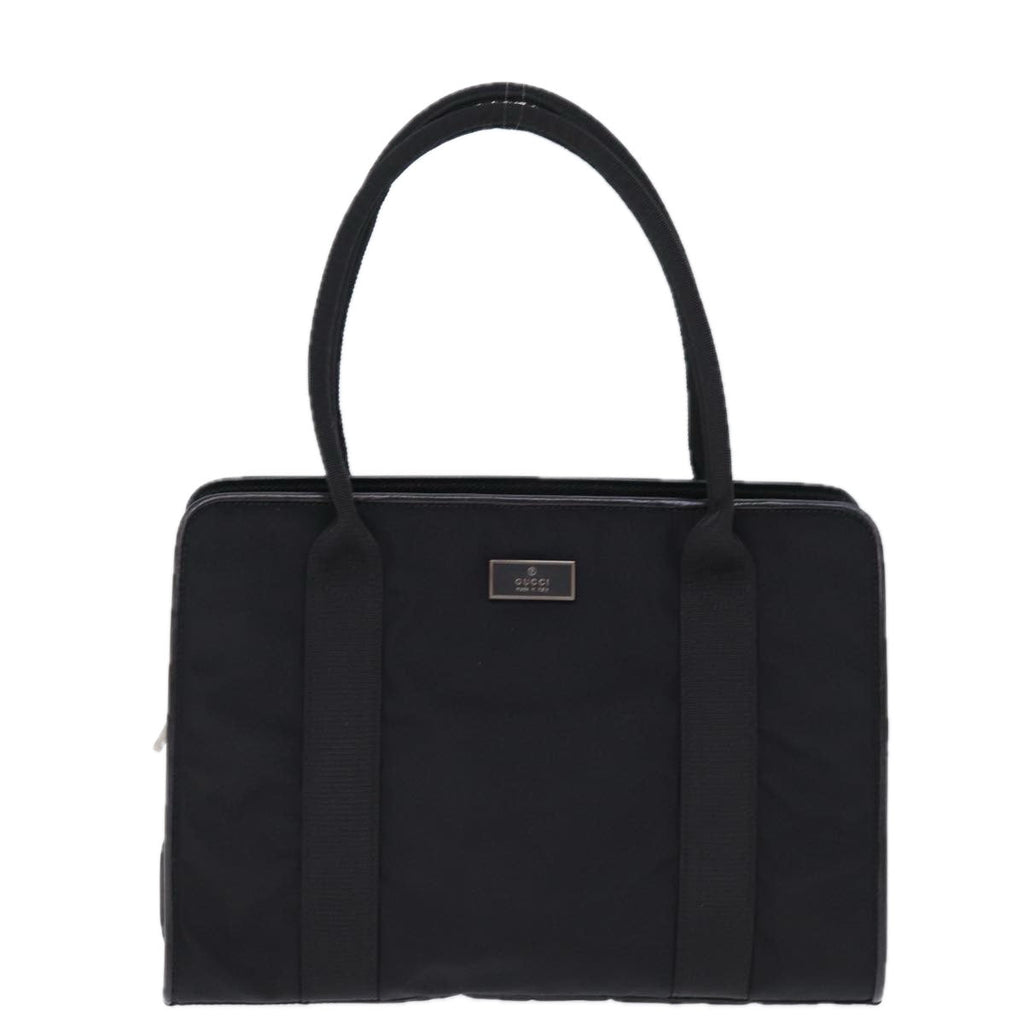 GUCCI Hand Bag Nylon Black 000 0835 bs14192