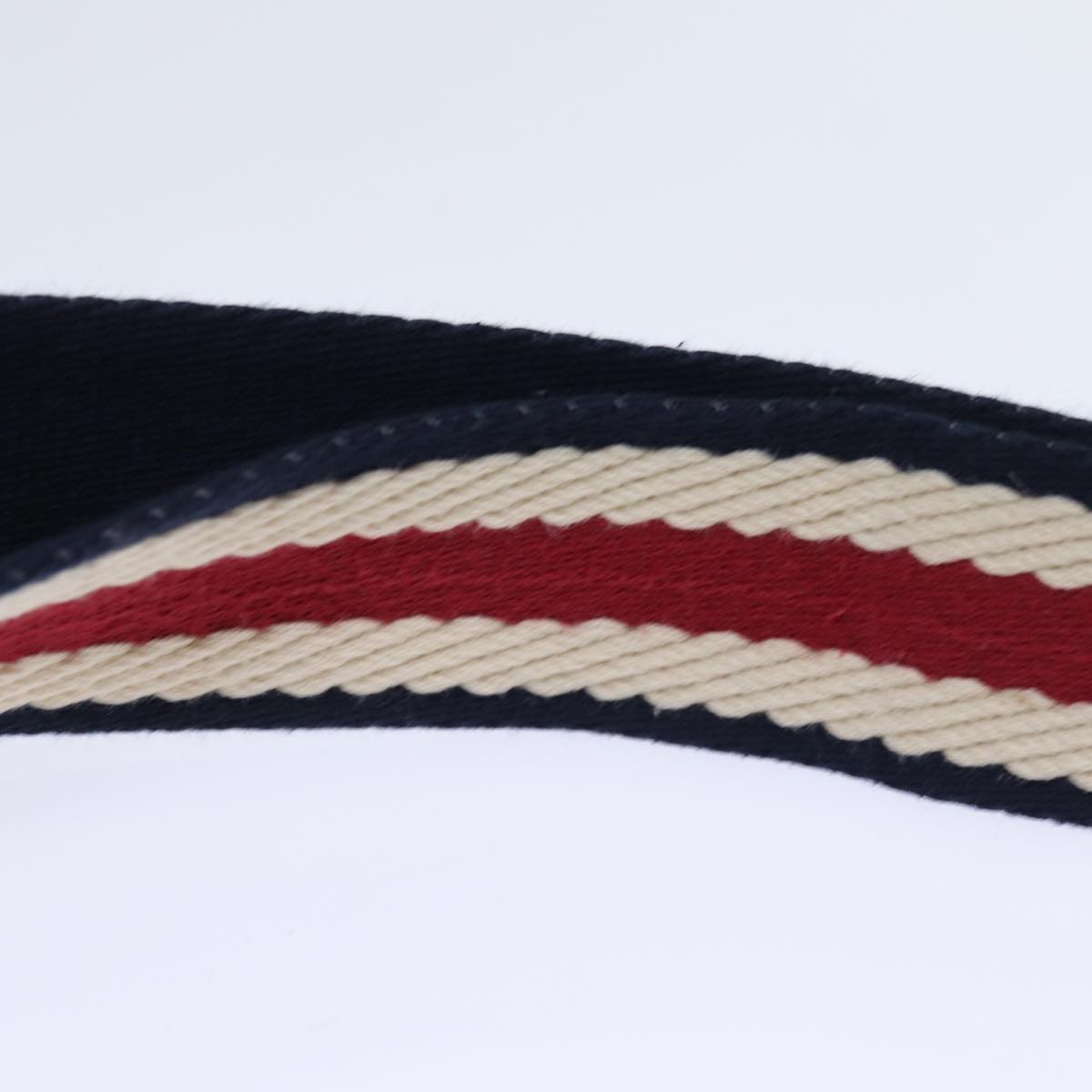 GUCCI Shoulder Bag Nylon Navy Red 189662 bs14293