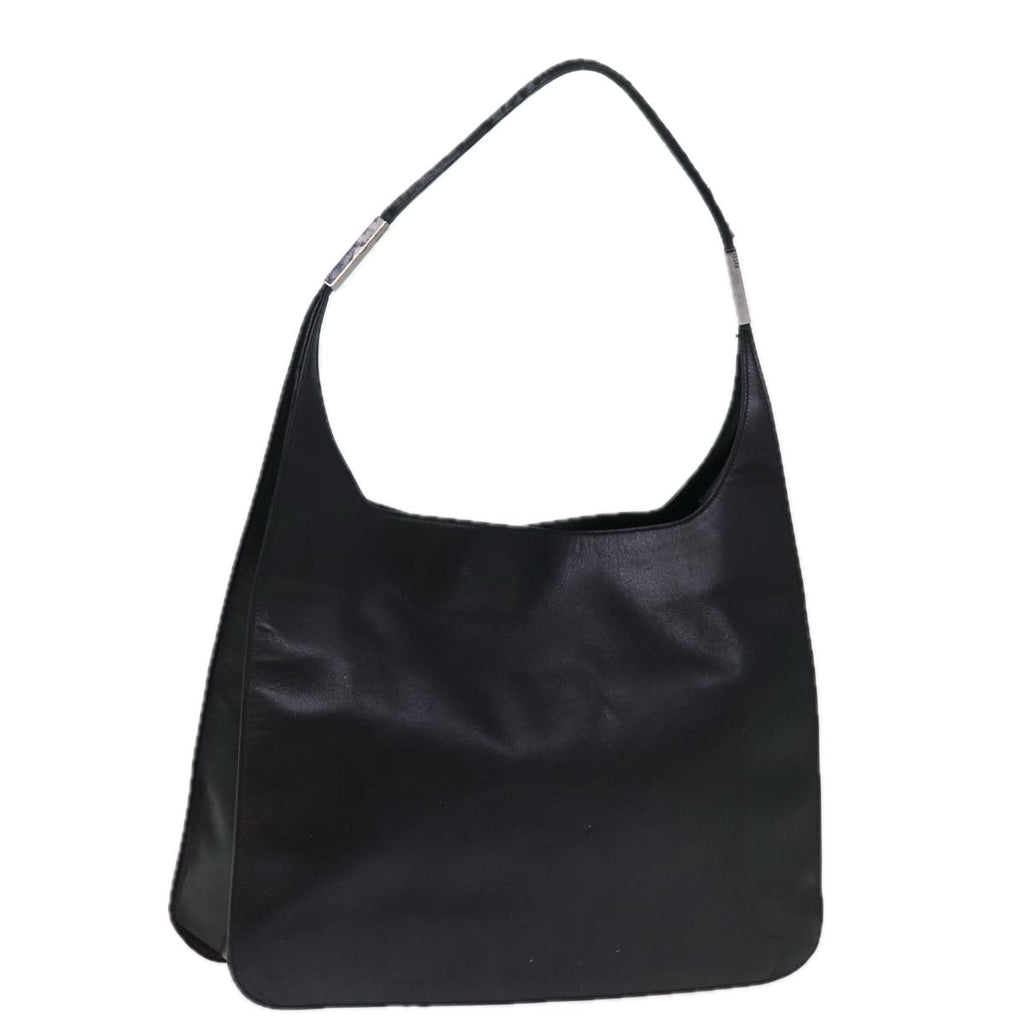 GUCCI Shoulder Bag Leather Black 001 3192 002113 bs14435