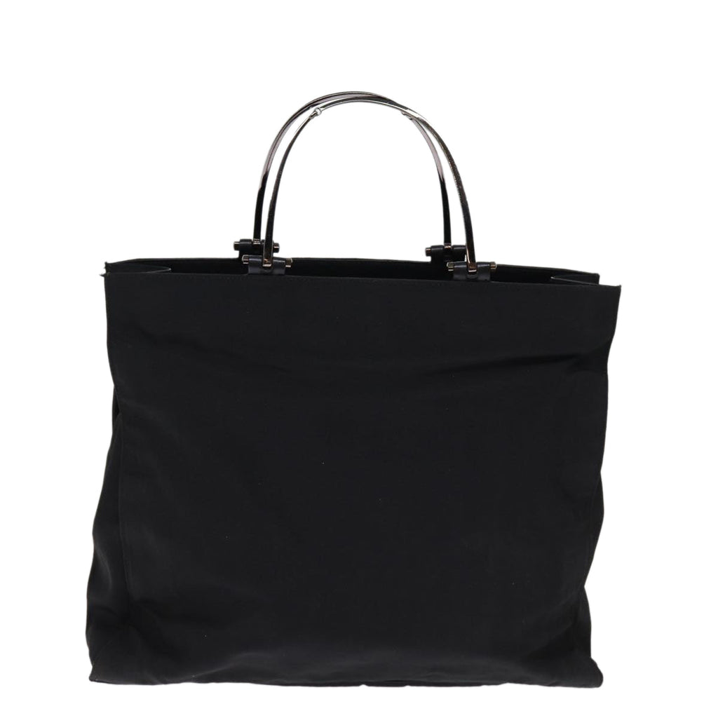 GUCCI Hand Bag Canvas Black 002 1028 bs14436