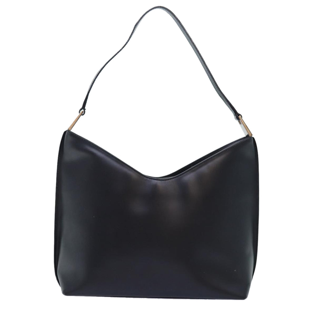 GUCCI Shoulder Bag Leather Black 001 3017 bs14440