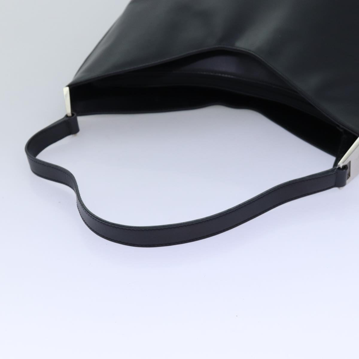 GUCCI Shoulder Bag Leather Black 001 3017 bs14440