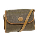 GUCCI Shoulder Bag Coated Canvas Beige bs14444