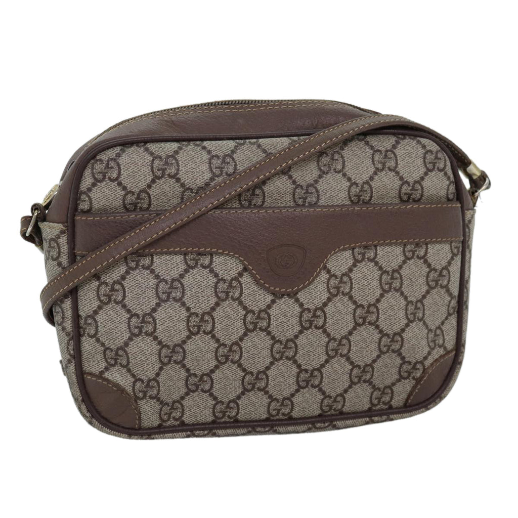 GUCCI GG Supreme Shoulder Bag PVC Beige 007 115 6423 bs14474