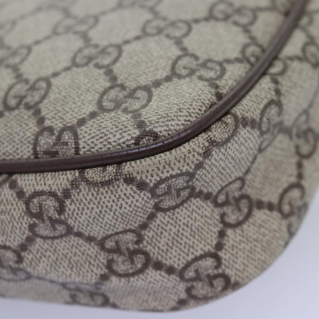 GUCCI GG Supreme Shoulder Bag PVC Beige 007 115 6423 bs14474