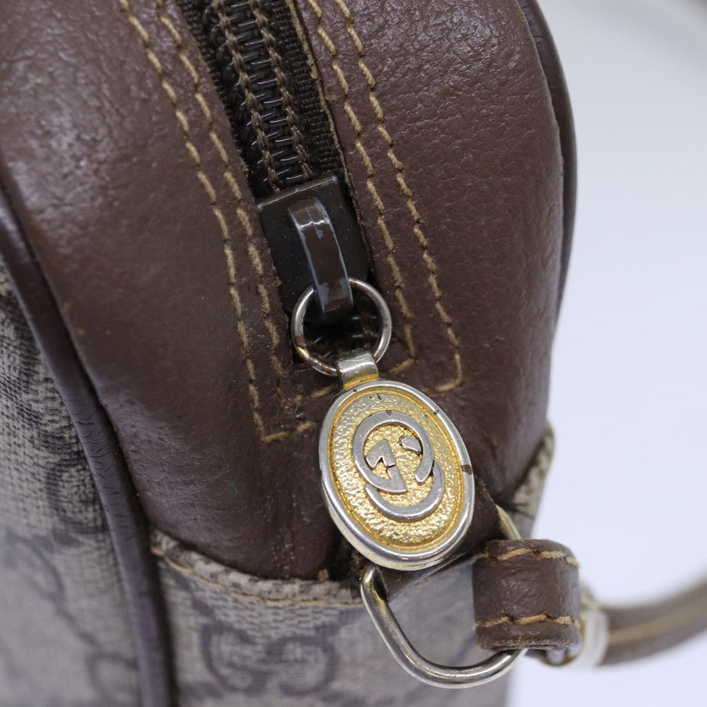 GUCCI GG Supreme Shoulder Bag PVC Beige 007 115 6423 bs14474