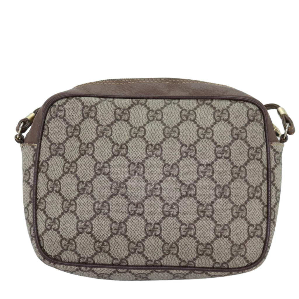 GUCCI GG Supreme Shoulder Bag PVC Beige 007 115 6423 bs14474