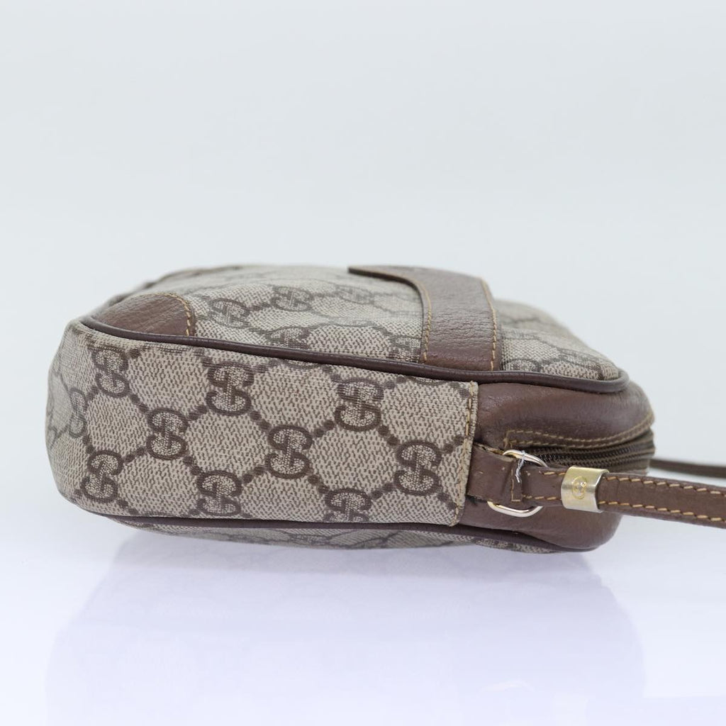 GUCCI GG Supreme Shoulder Bag PVC Beige 007 115 6423 bs14474