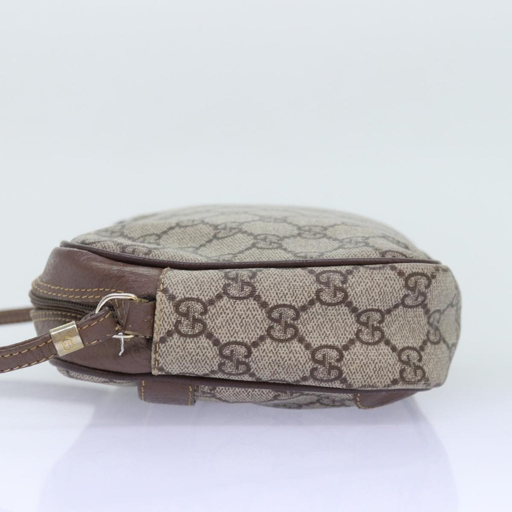 GUCCI GG Supreme Shoulder Bag PVC Beige 007 115 6423 bs14474