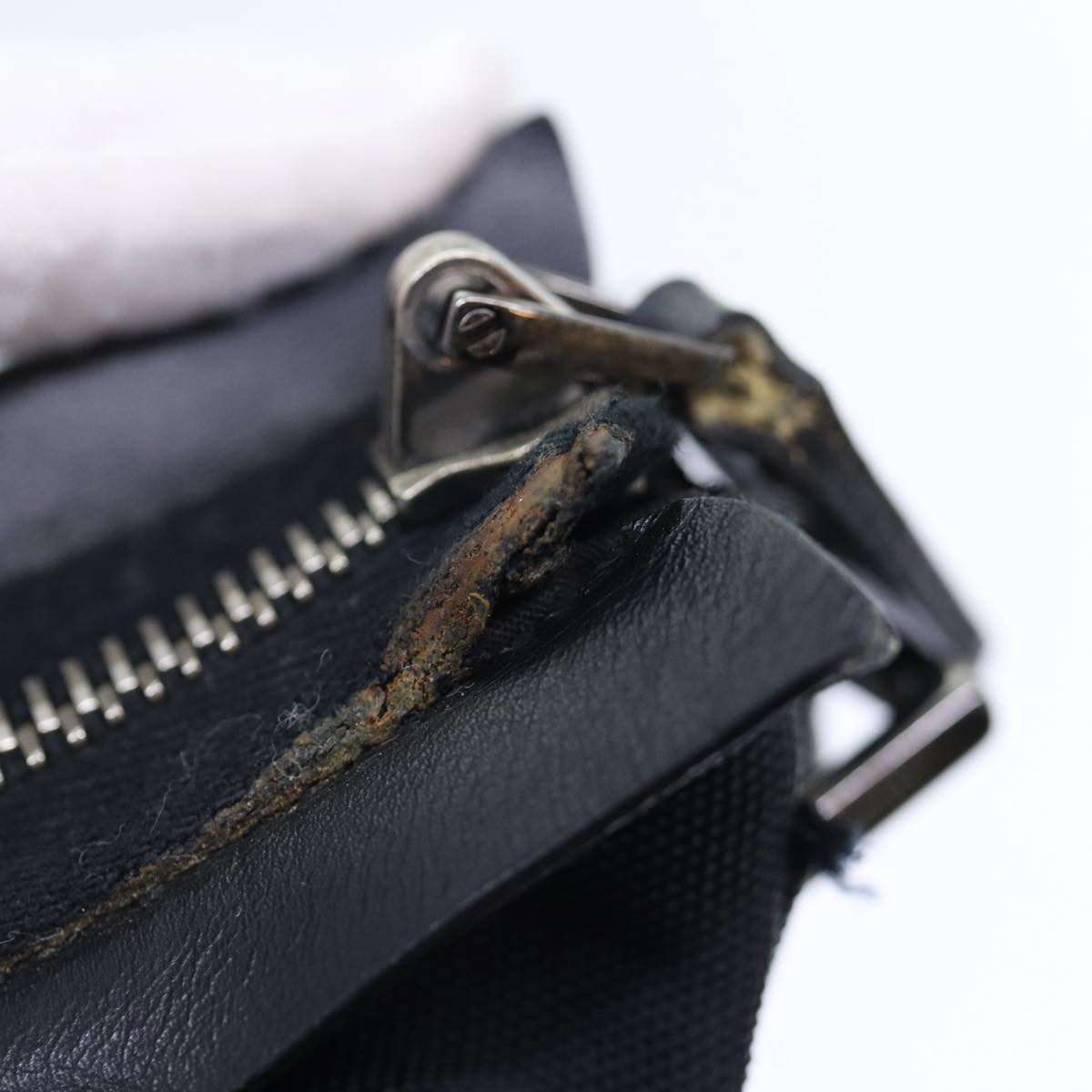 GUCCI Shoulder Bag Canvas Black 001 3766 bs14537
