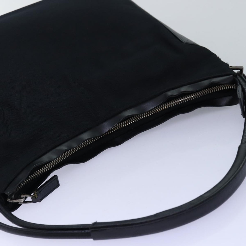 GUCCI Shoulder Bag Canvas Black 001 3766 bs14537