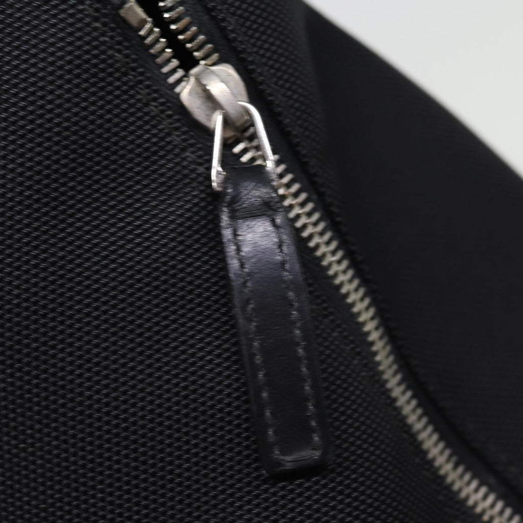 GUCCI Web Sherry Line Backpack Canvas Leather Black Red 337075 bs14560