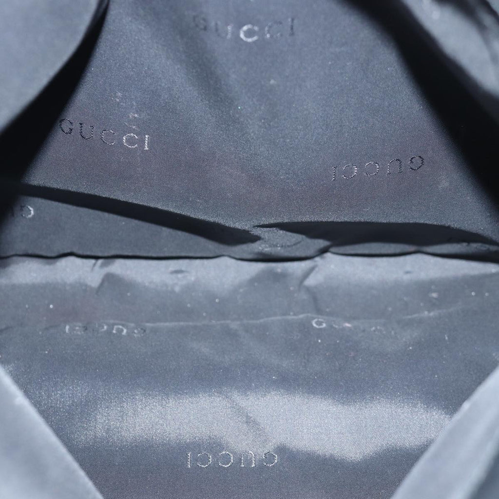 GUCCI Shoulder Bag Nylon Black 001 3166 bs14561