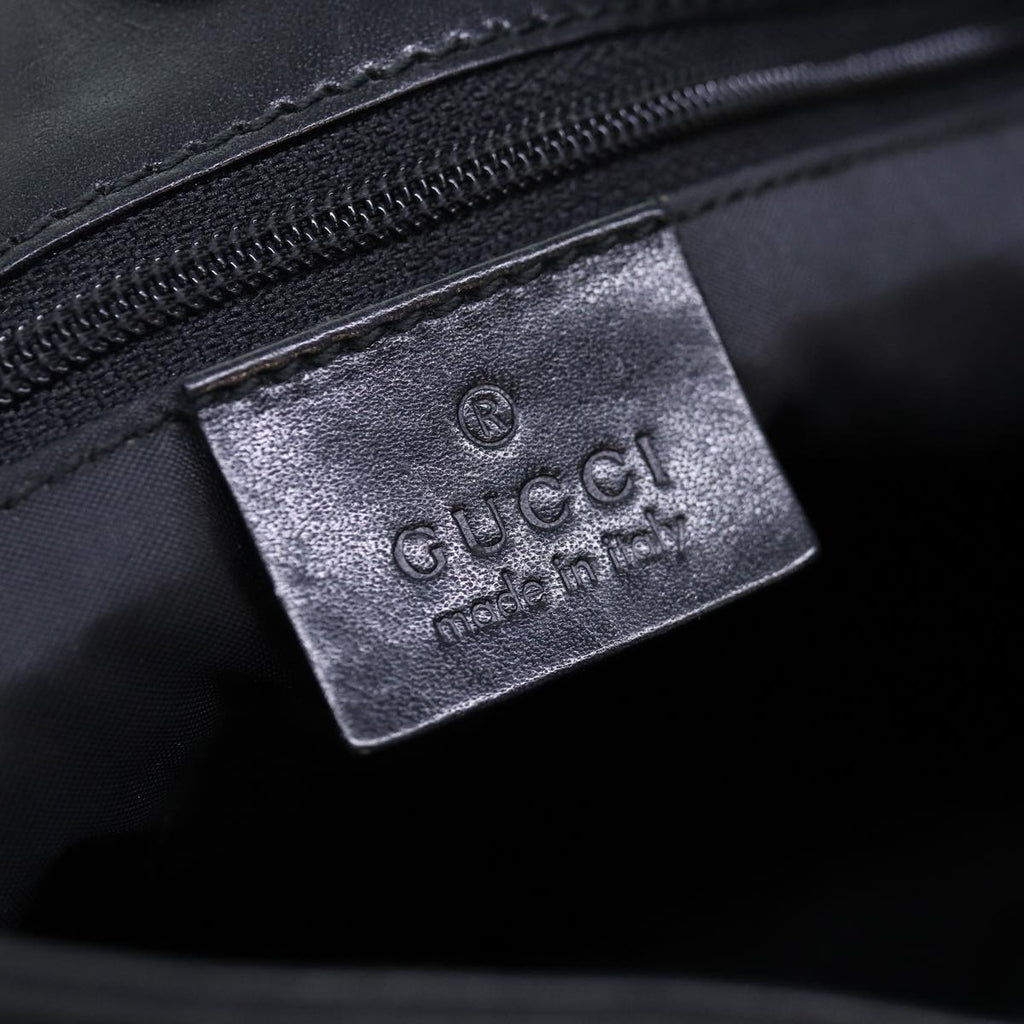 GUCCI Shoulder Bag Nylon Black 001 3166 bs14561