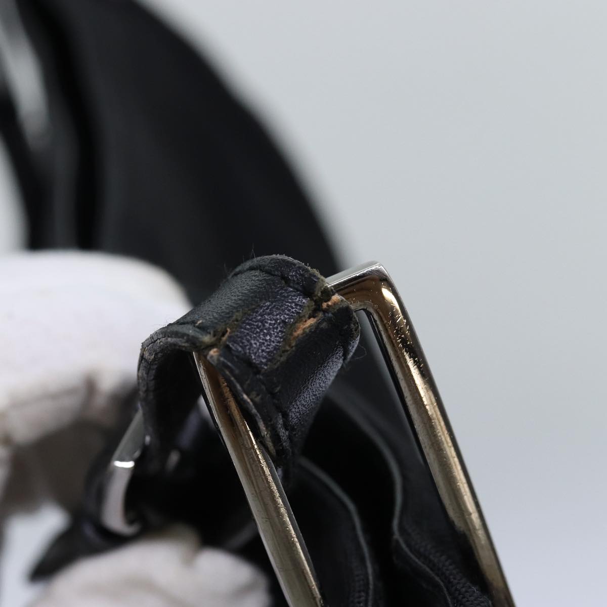 GUCCI Shoulder Bag Nylon Black 001 3166 bs14561