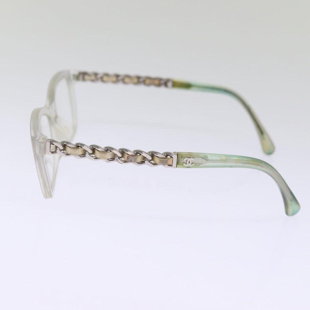 CHANEL Sunglasses plastic Clear CC bs14628