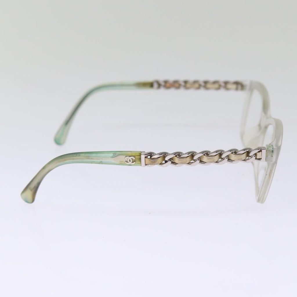 CHANEL Sunglasses plastic Clear CC bs14628