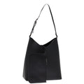 GUCCI Shoulder Bag Leather Black 001 1705 1942 bs14678