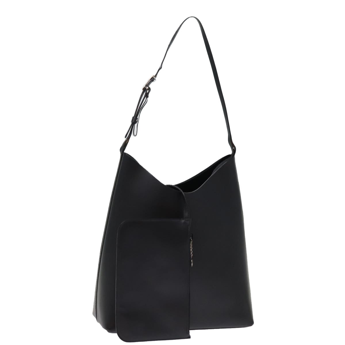 GUCCI Shoulder Bag Leather Black 001 1705 1942 bs14678