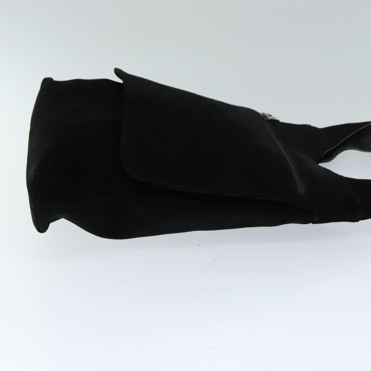 GUCCI Shoulder Bag Suede Black 002 2113 0416 bs14723