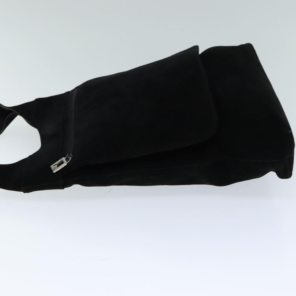 GUCCI Shoulder Bag Suede Black 002 2113 0416 bs14723
