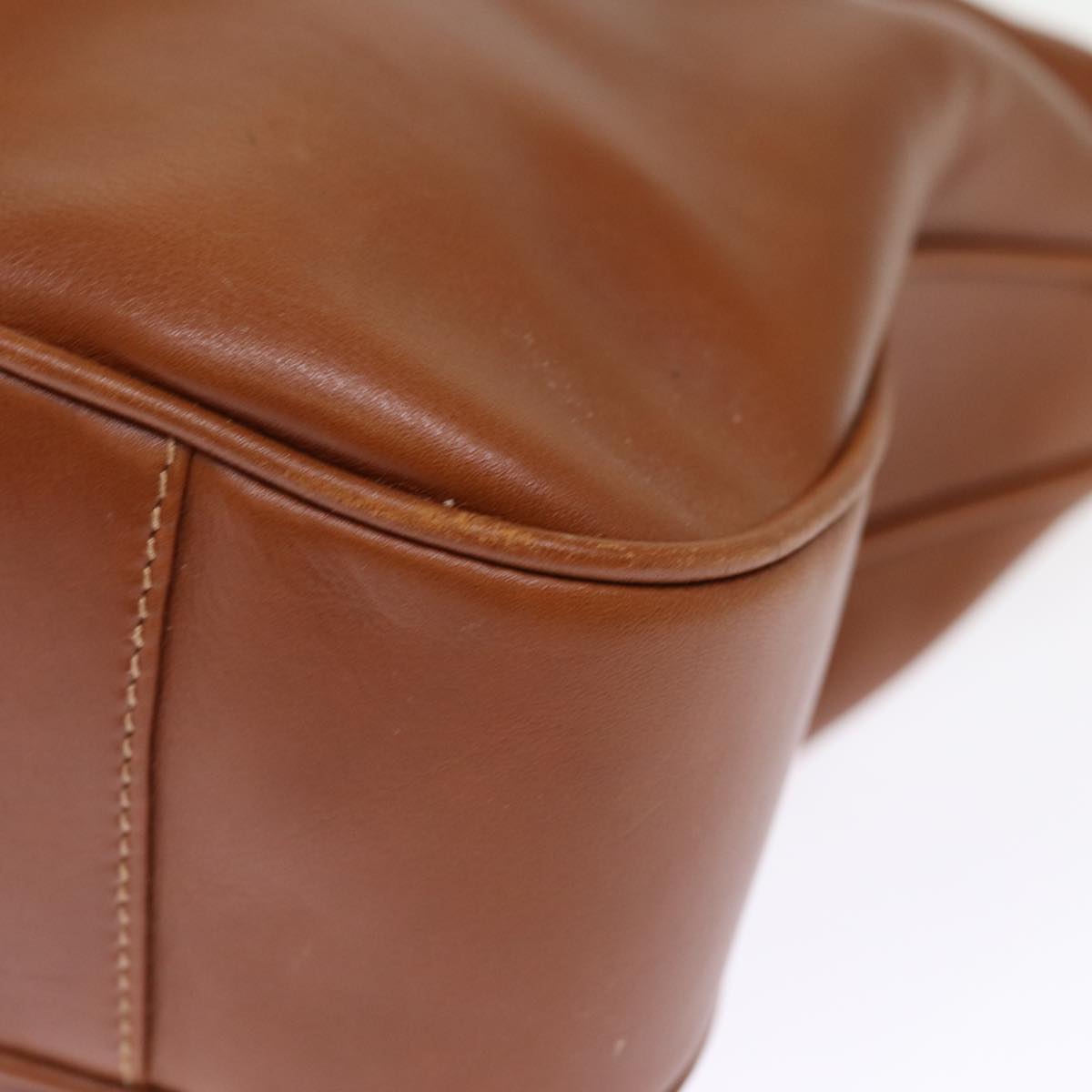 GUCCI Bamboo Hand Bag Leather Brown 001 1014 1638 bs14725