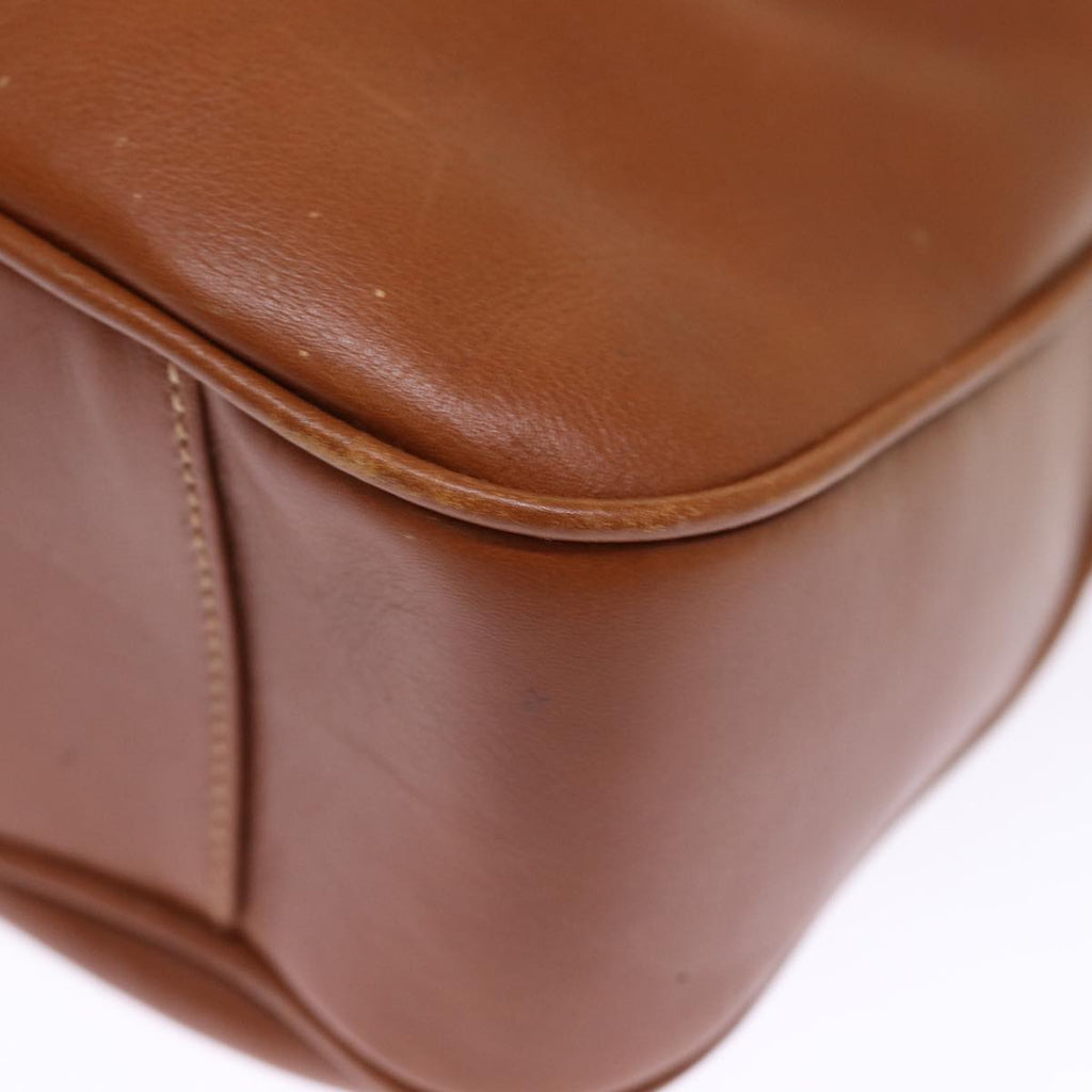 GUCCI Bamboo Hand Bag Leather Brown 001 1014 1638 bs14725
