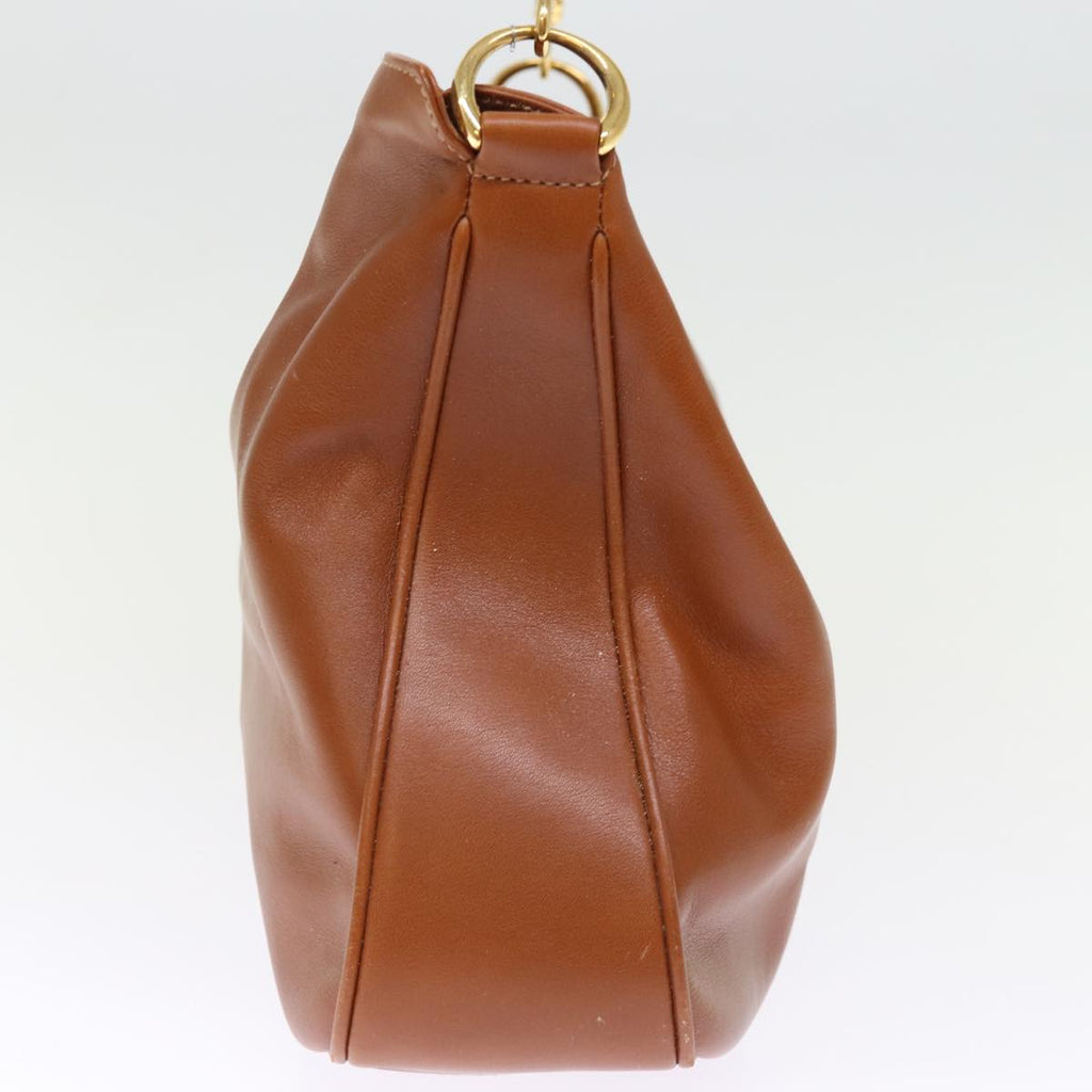 GUCCI Bamboo Hand Bag Leather Brown 001 1014 1638 bs14725