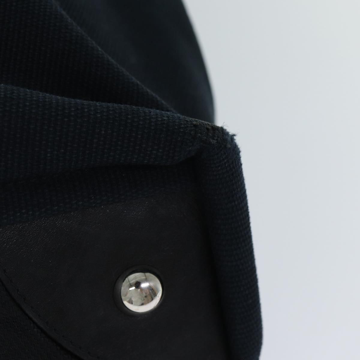 CHANEL Tote Bag Canvas Black CC bs14726