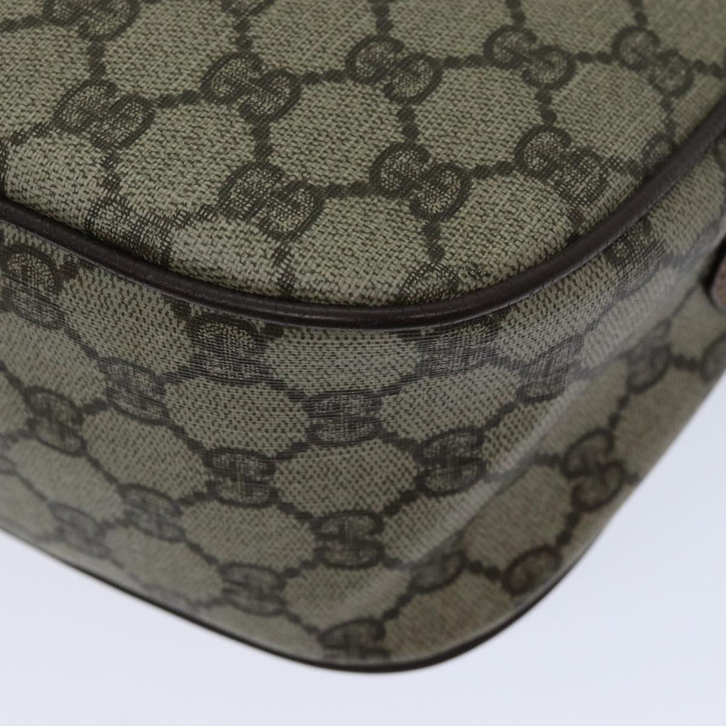 GUCCI GG Supreme Web Sherry Line Shoulder Bag Beige 001 754 6177 bs14808