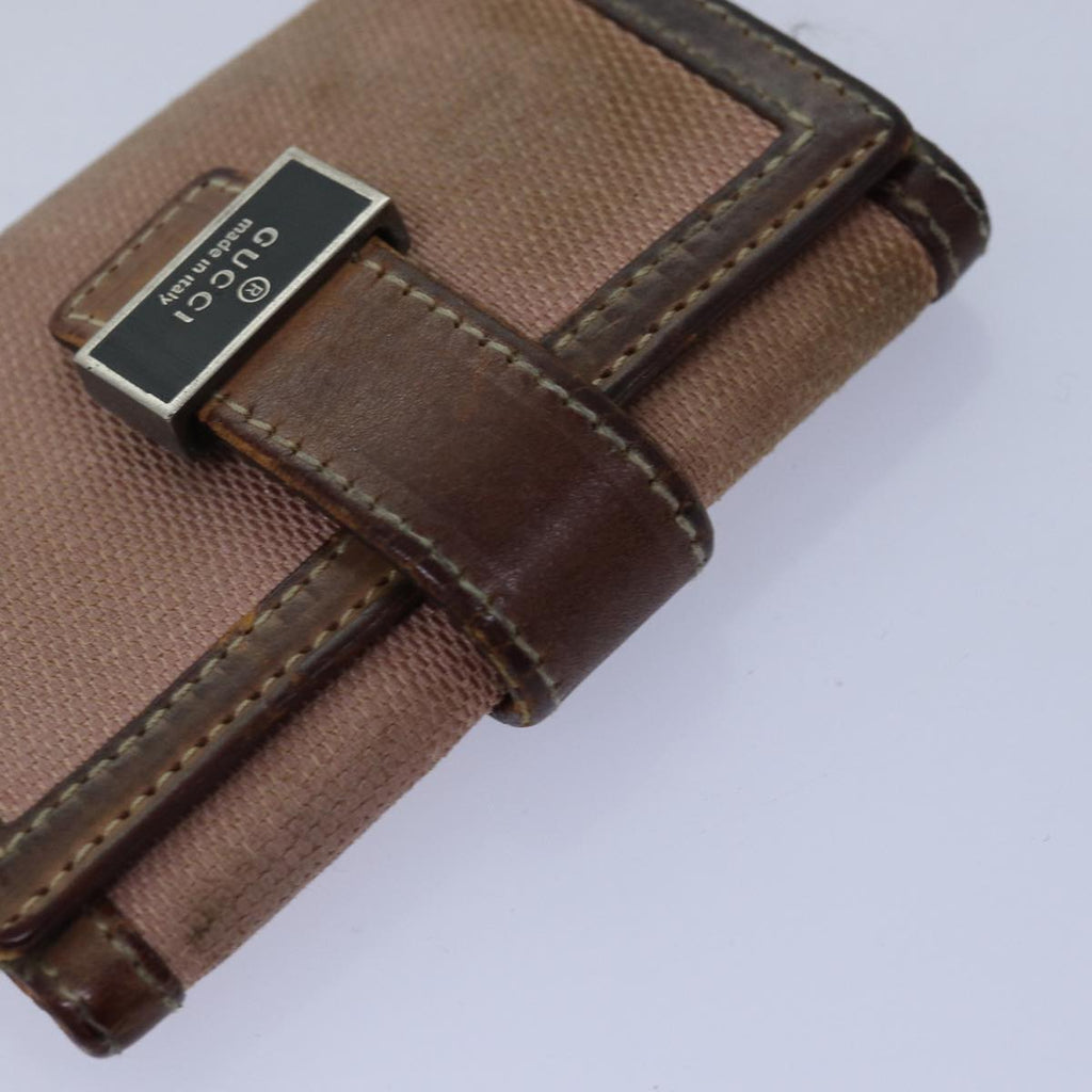 GUCCI GG Canvas Key Case Wallet 5Set Beige Black bs14871