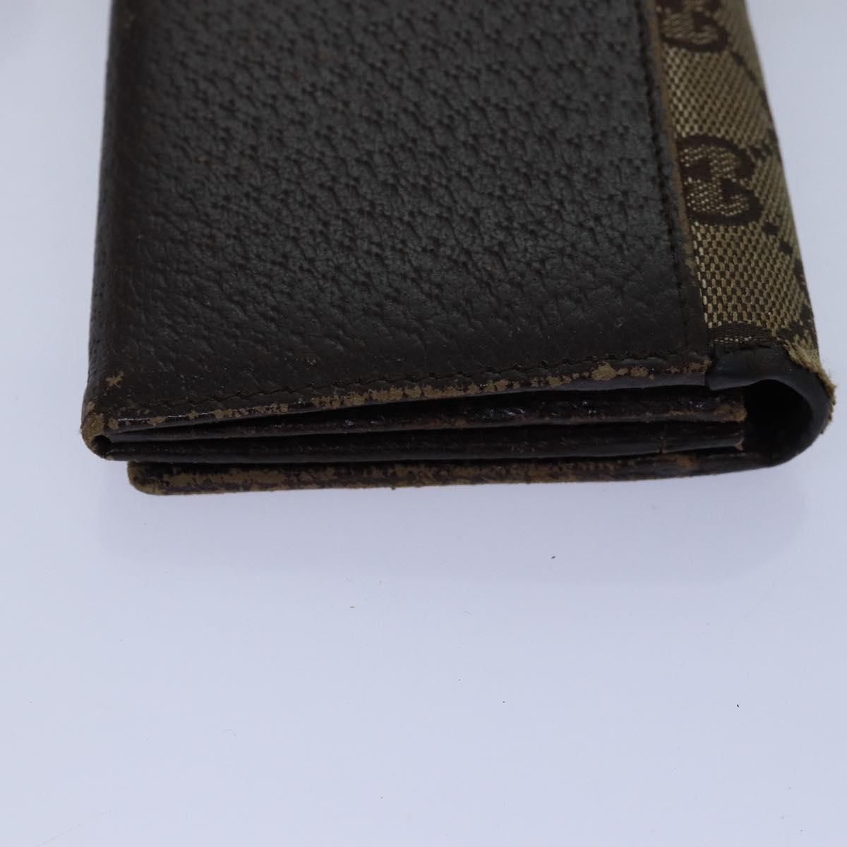 GUCCI GG Canvas Key Case Wallet 5Set Beige Black bs14871