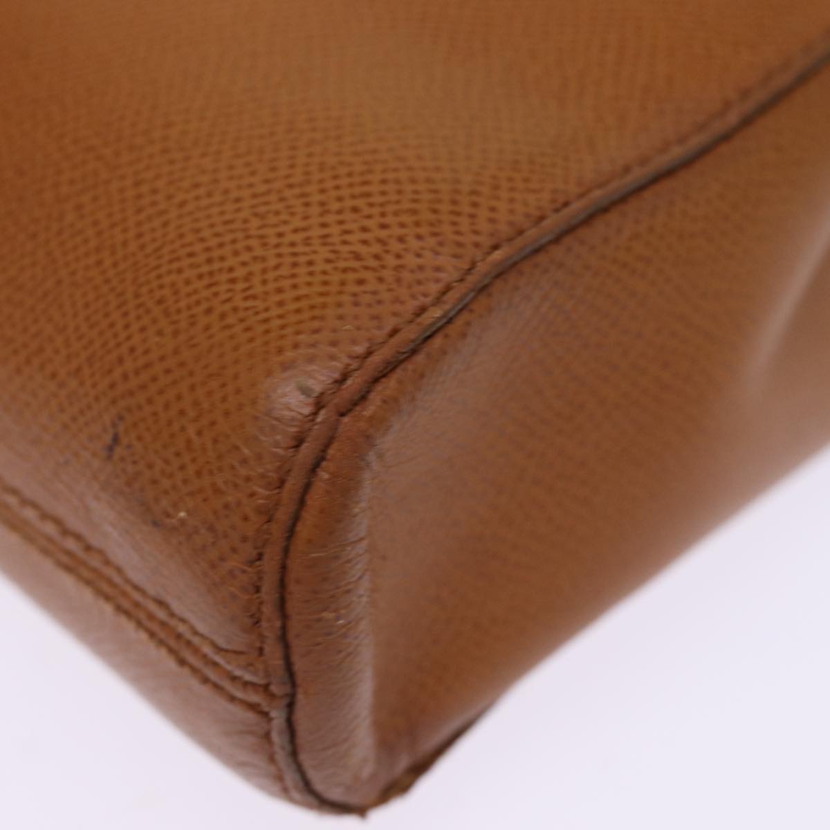 CHANEL Tote Bag Leather Brown CC bs14915