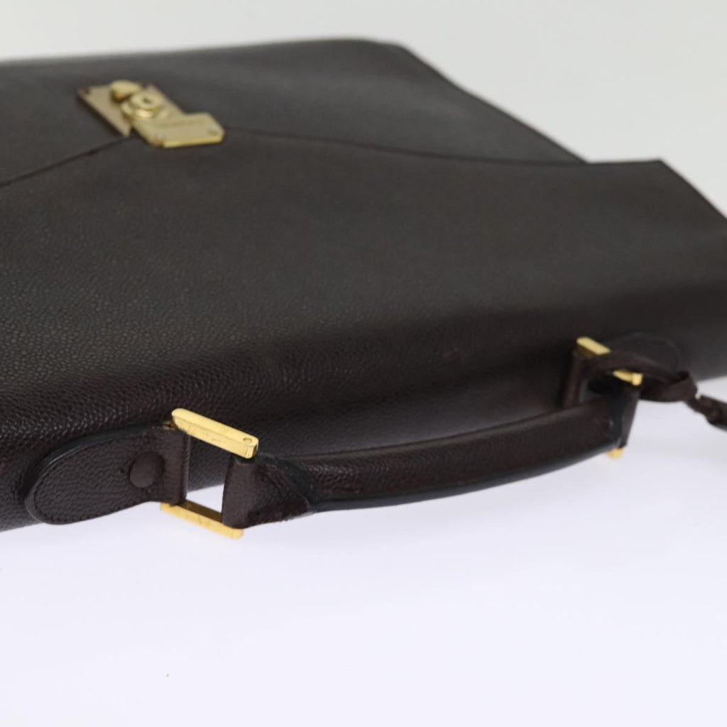 CHANEL Hand Bag Caviar Skin Black CC bs14972