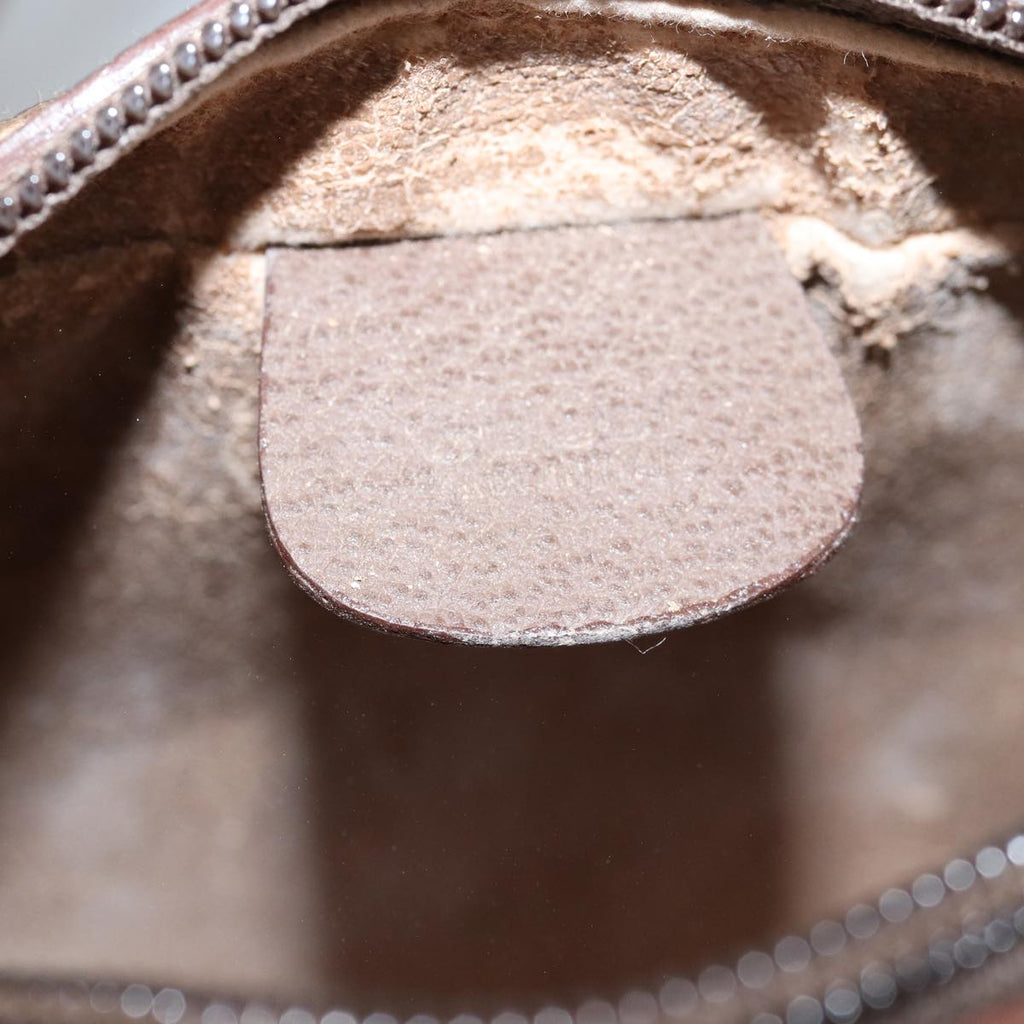 GUCCI GG Supreme Web Sherry Line Shoulder Bag PVC Beige 001 50 6655 bs14987
