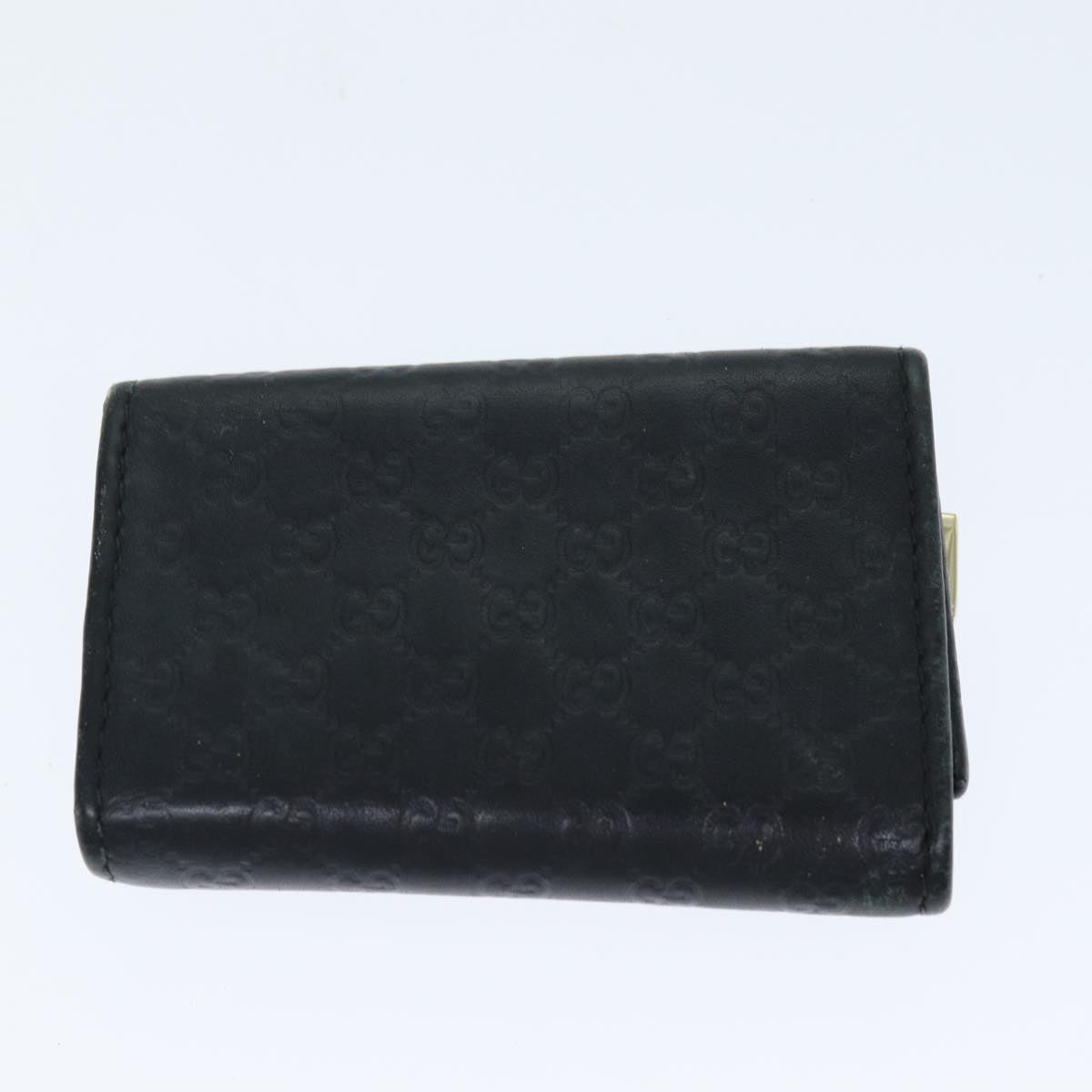 GUCCI GG Canvas Coin Purse Key Case Leather 5Set Beige Black bs15086