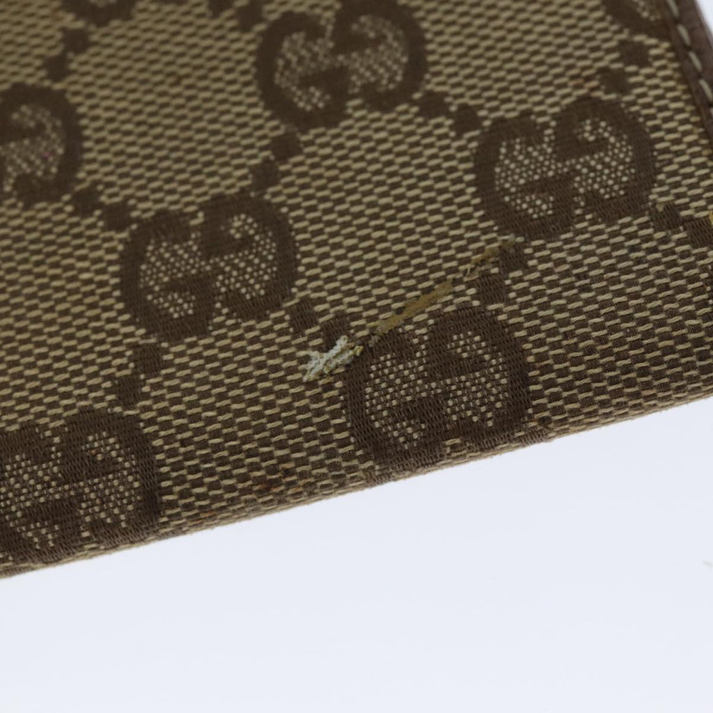 GUCCI GG Canvas Coin Purse Key Case Leather 5Set Beige Black bs15086
