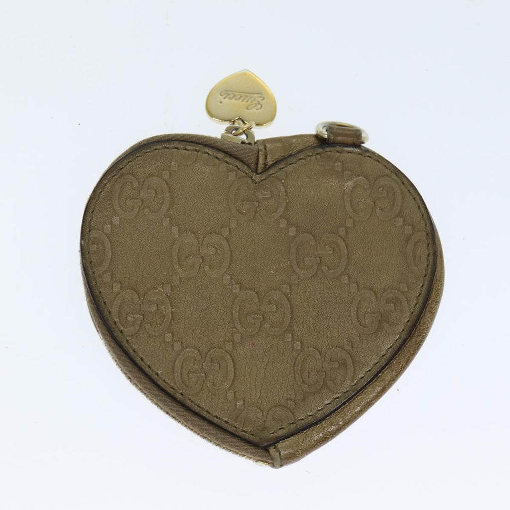GUCCI GG Canvas Coin Purse Key Case Leather 5Set Beige Black bs15086