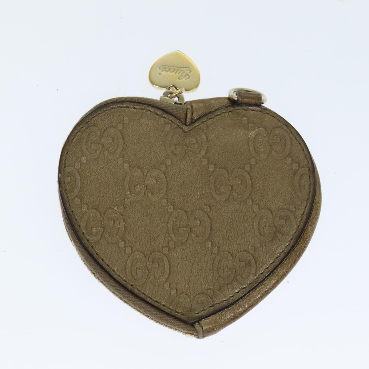 GUCCI GG Canvas Coin Purse Key Case Leather 5Set Beige Black bs15086