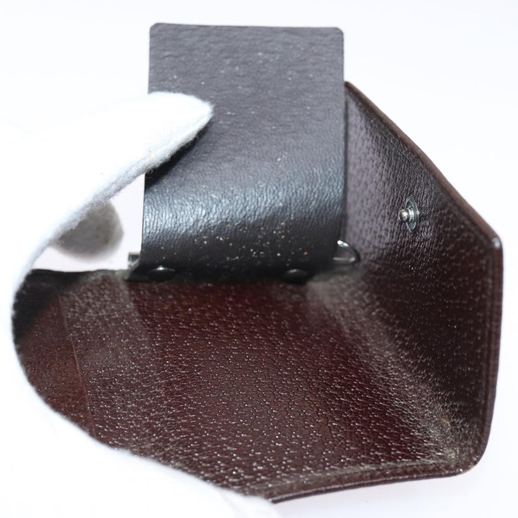 GUCCI Key Case Leather Brown bs15093