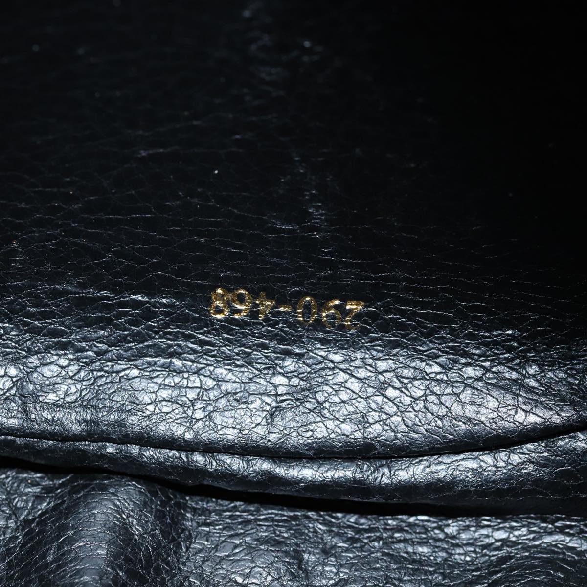 FENDI Pecan Canvas Shoulder Bag Black bs15112
