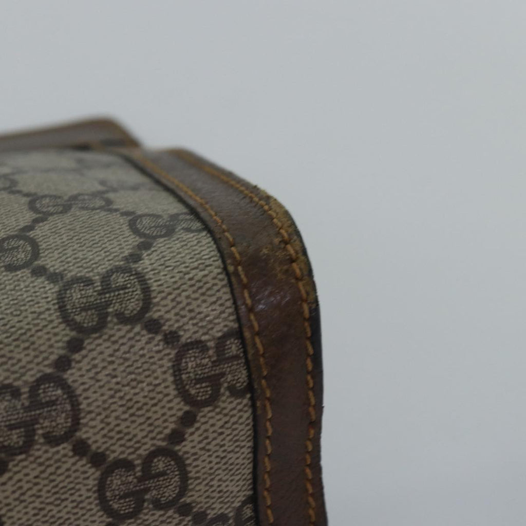 GUCCI GG Supreme Web Sherry Line Clutch Bag Beige 64 014 2125 28 bs15156
