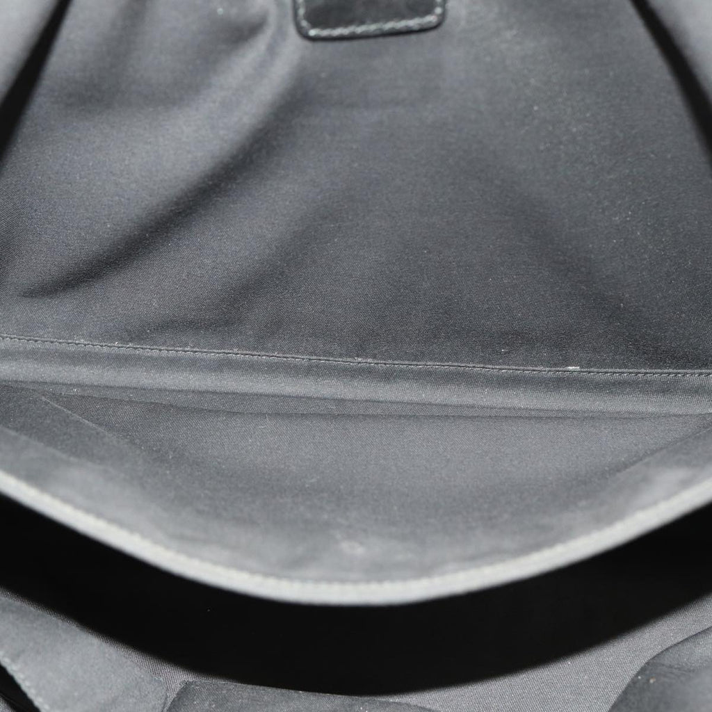 GUCCI Diamante Hand Bag Leather Black 201480 bs15161