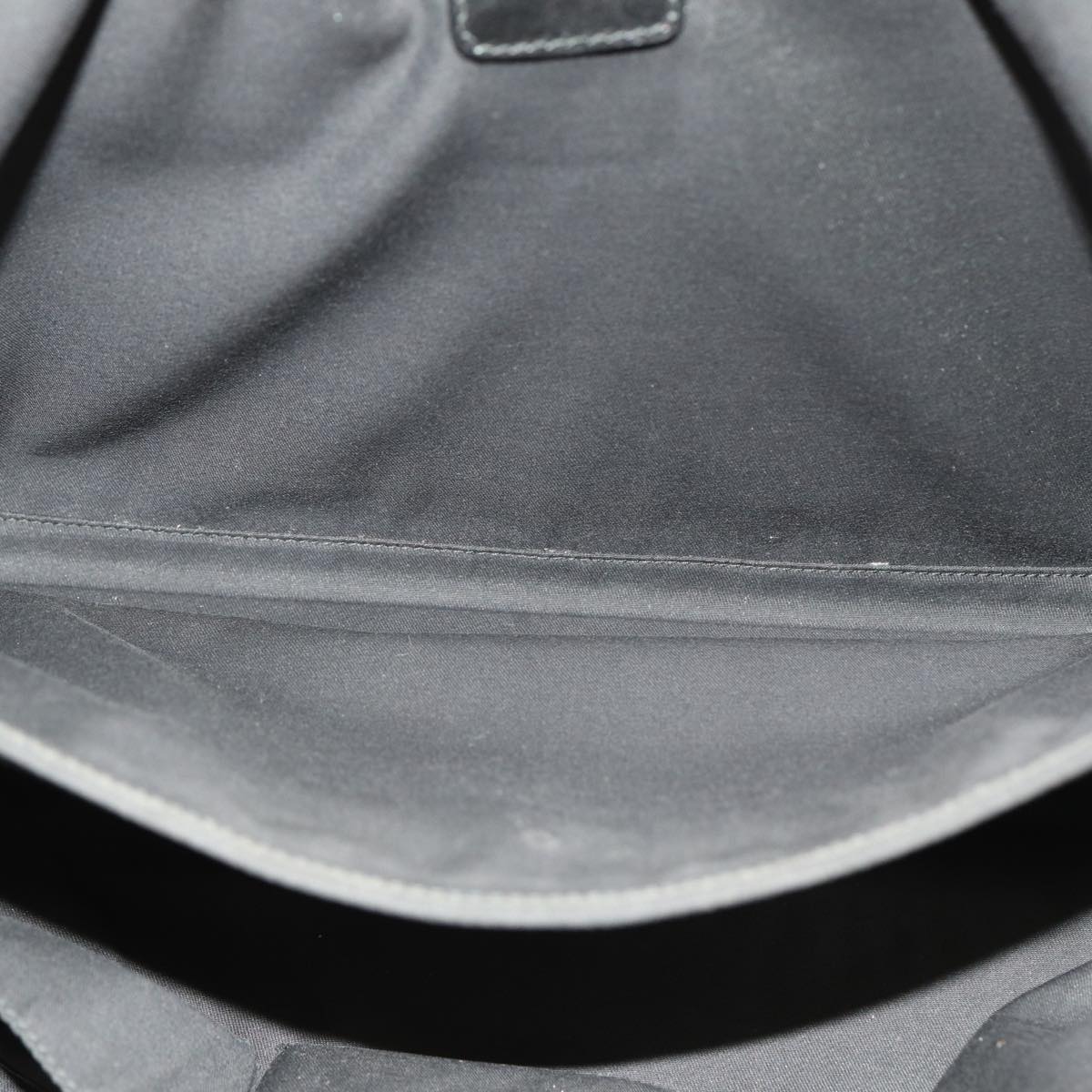 GUCCI Diamante Hand Bag Leather Black 201480 bs15161