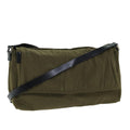 FENDI Shoulder Bag Canvas Khaki bs15175