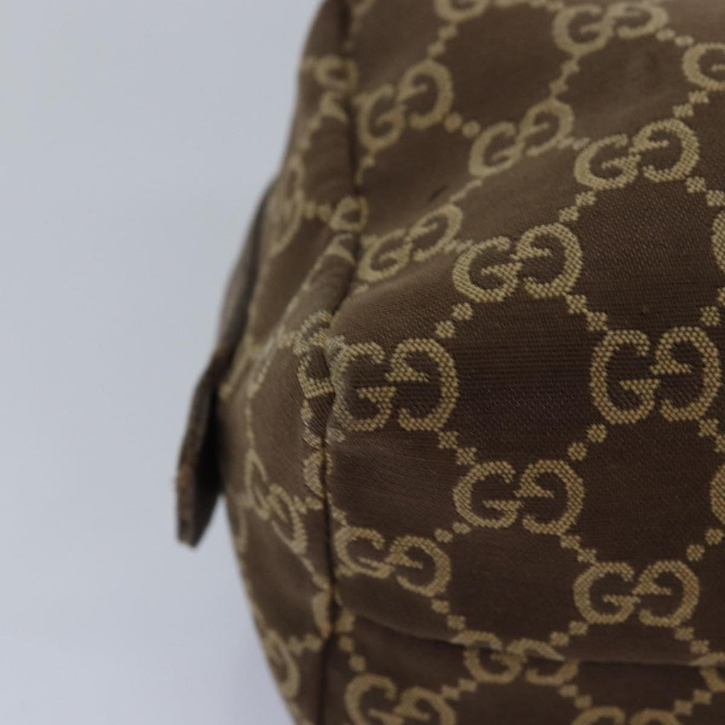 GUCCI GG Canvas Pouch Brown 039 1117 bs15211