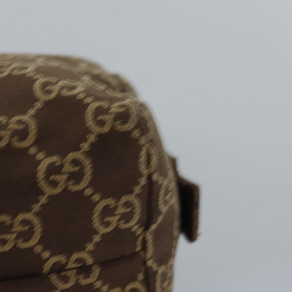 GUCCI GG Canvas Pouch Brown 039 1117 bs15211